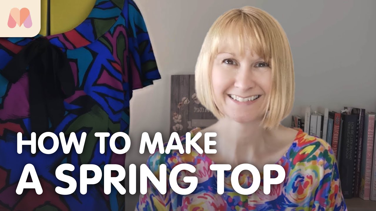 How to Make a Spring Top | New Look 6808 Sewalong