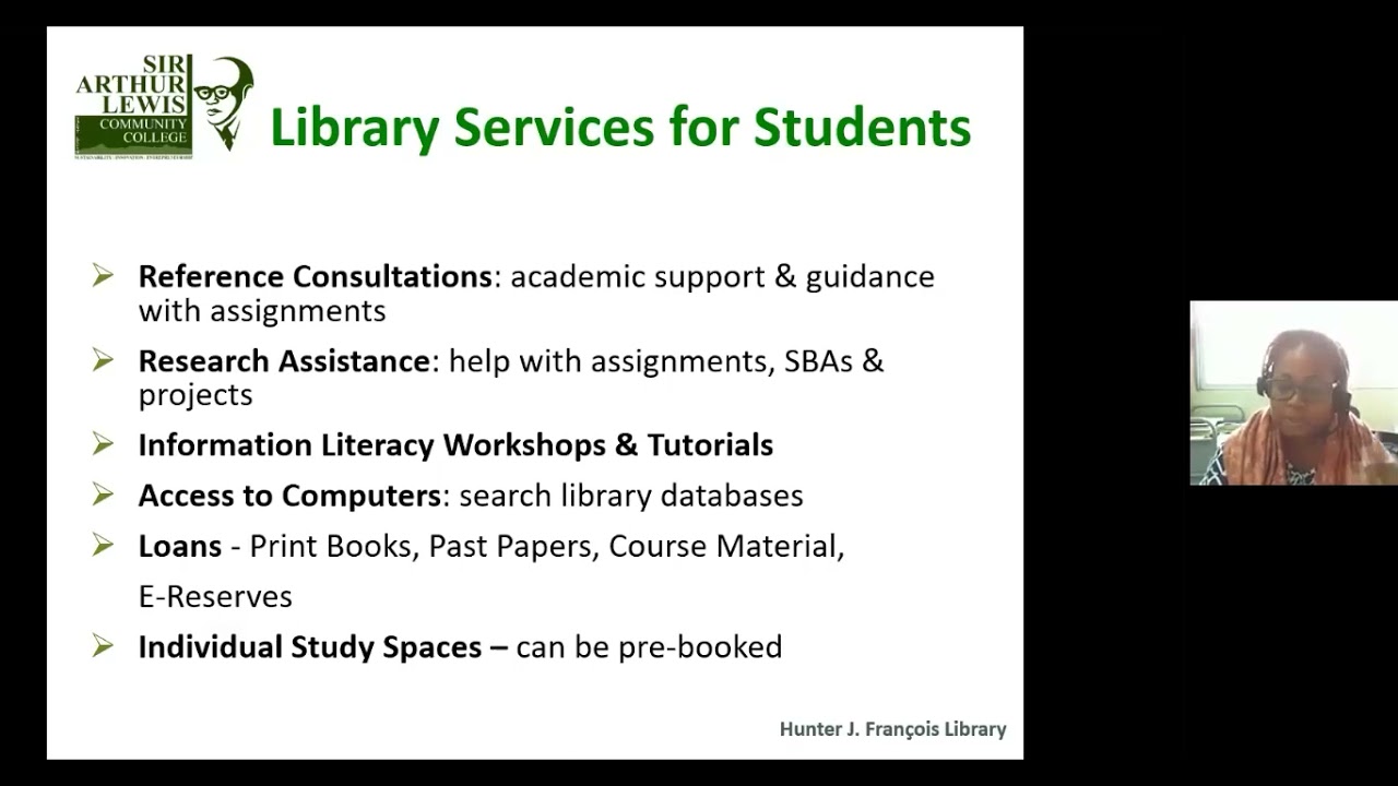 General Library Orientation 2021