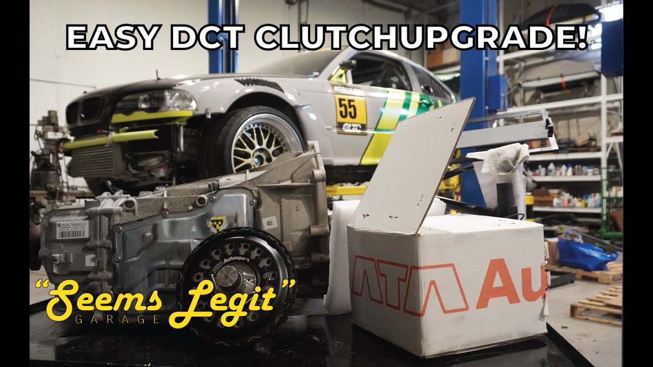 BMW DCT Build - модернизация ATA Stage 2 Cutch