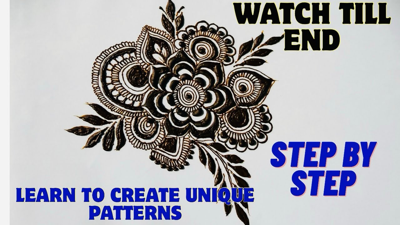 How to create a henna pattern #art #henna #mehndi #trending #viralvideo #viral #artist 