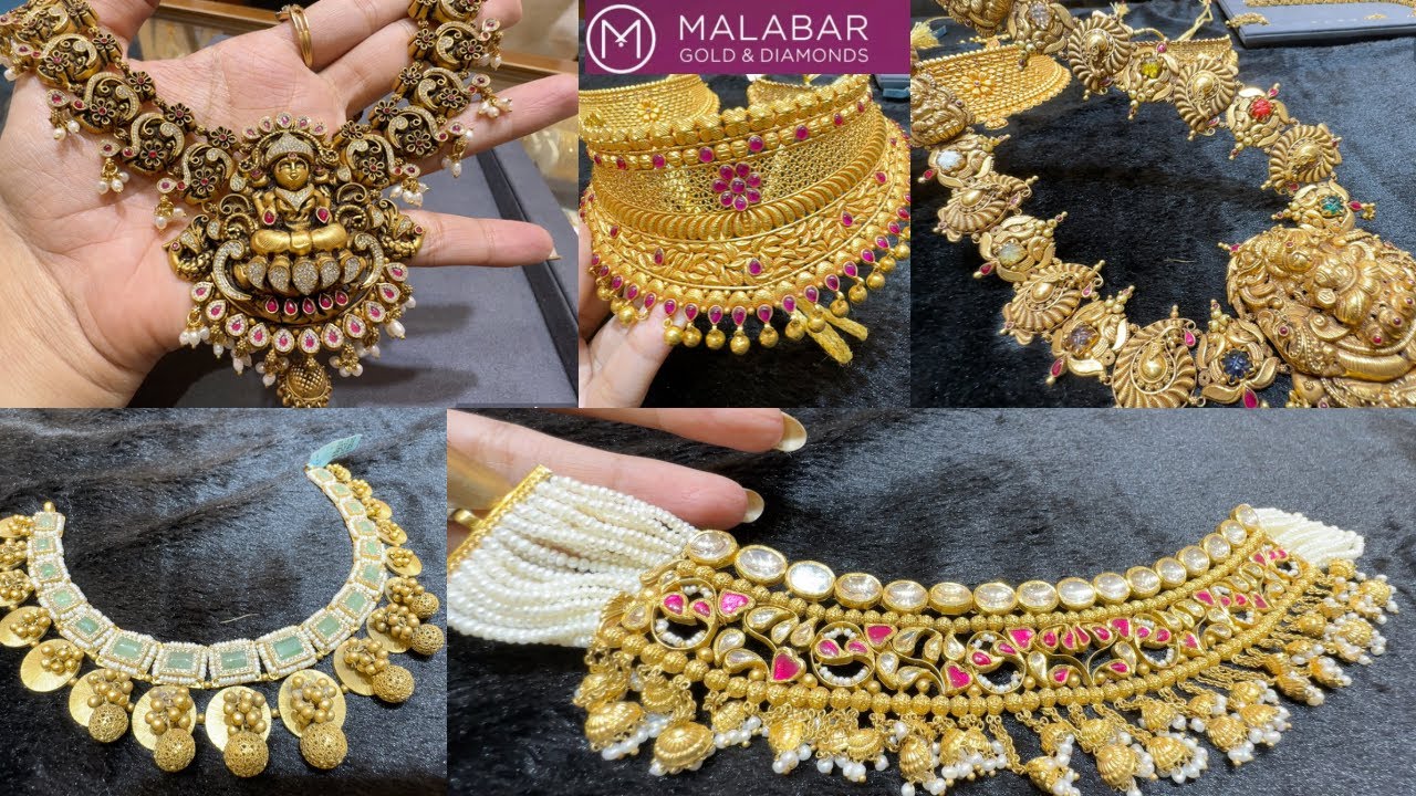 Malabar Gold & Diamond NEVER SEEN BEFORE Nakshi Temple Choker,Harem|| DIVINE COLLECTION💗