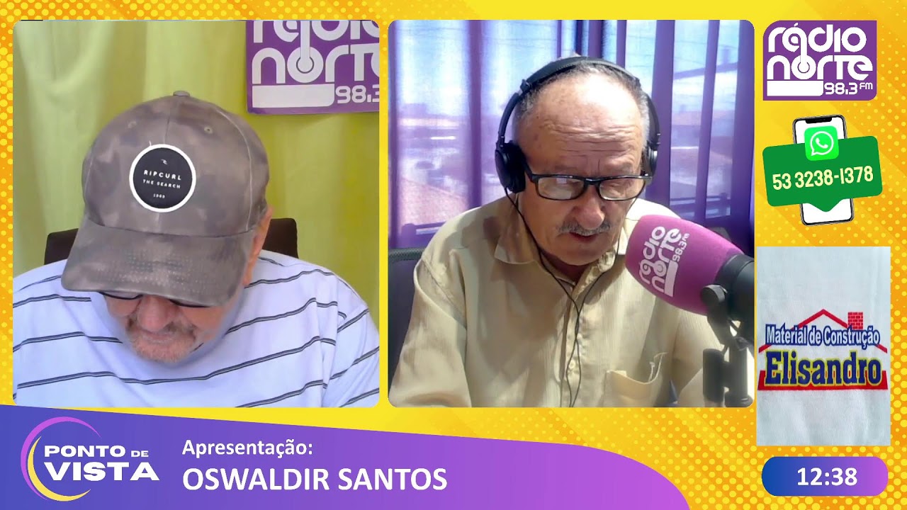 Ponto de Vista 20/02/2026 com Oswaldir Santos na Rádio Norte FM