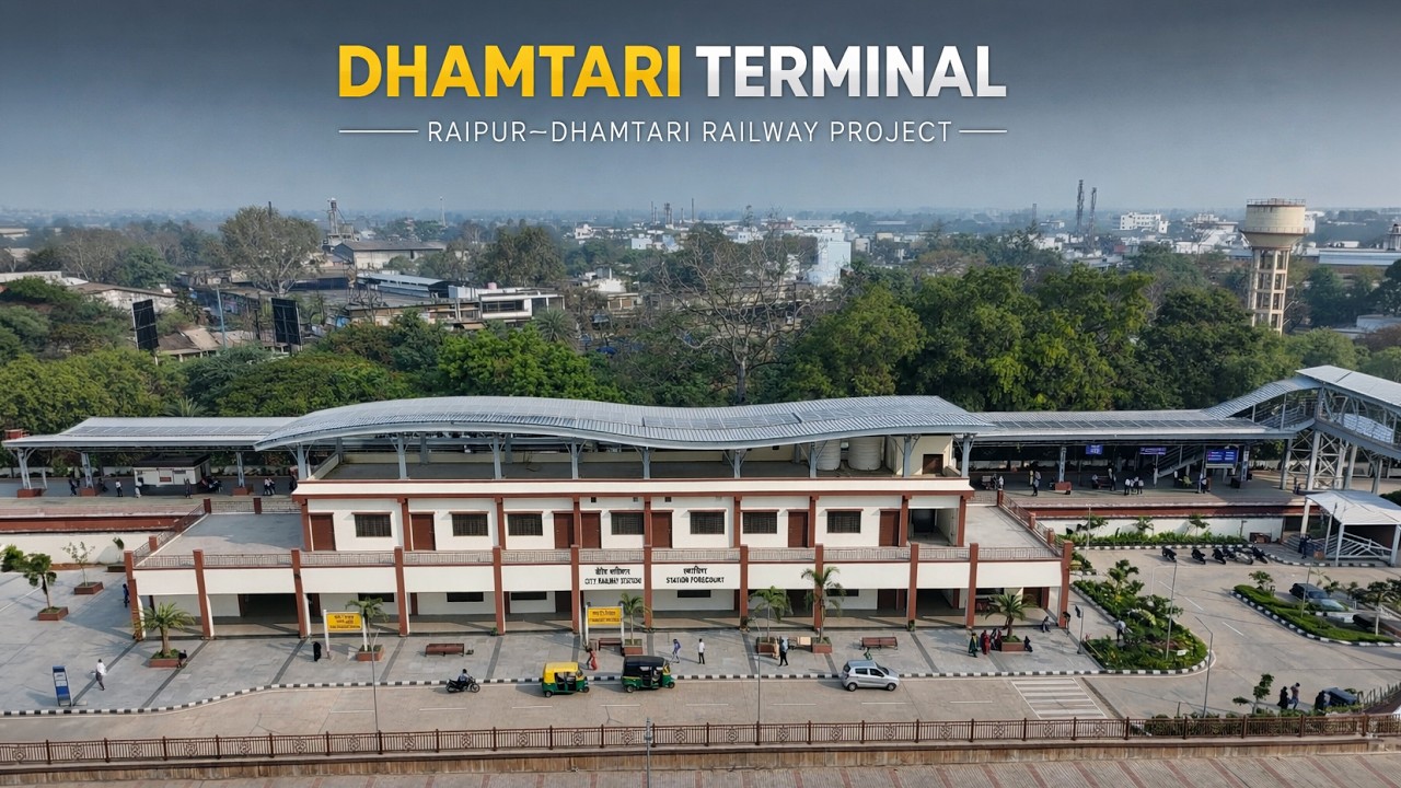 Kurud Station Ready! But Dhamtari Terminal Work Pending | Raipur–Dhamtari Railway Update