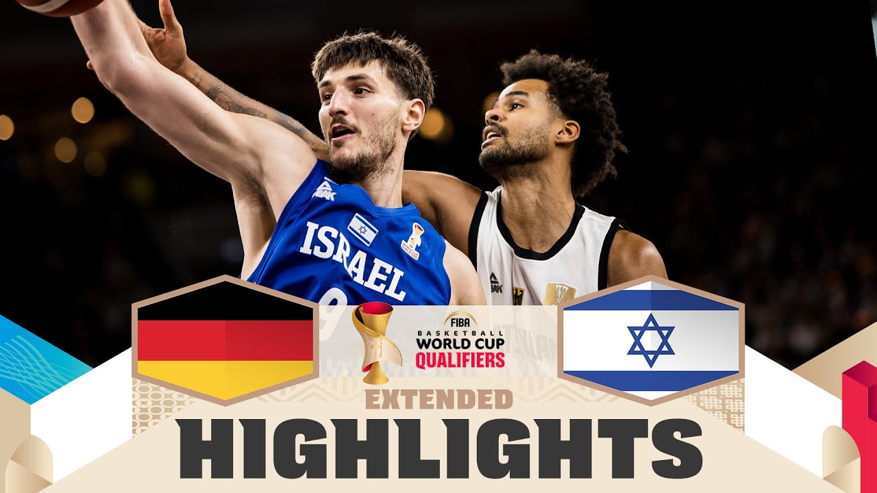 Germany 🇩🇪 v Israel 🇮🇱 | Extended Highlights | FIBA Basketball World Cup 2027 European Qualifiers
