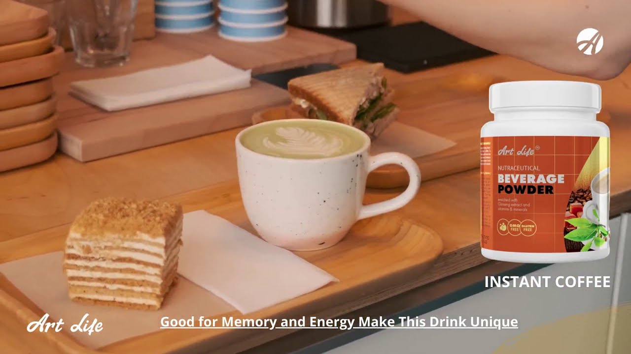 Coffee For Good Energy: Beverage Powder With Ginseng Coffee, 300 gm.