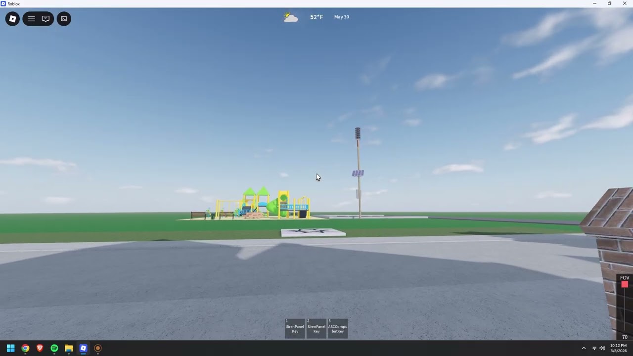 Roblox O.W.S. Alert, Attack/Fast Wail and Voice Test In  North Mankato, Minnesota on Nicollet County