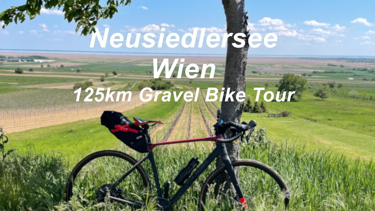 Wien - Neusiedlersee | 125km Tour mit dem Cube Nuroad C:62 Pro Gravel Bike | Kirschblütenradweg