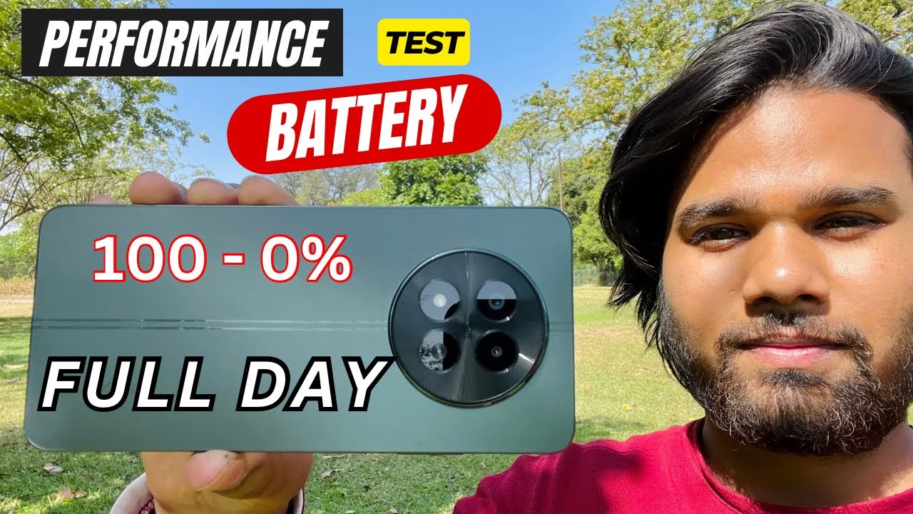Full Day with Realme 12x Honest Review | Performance & Battery Drain Test 100-0%⚡️