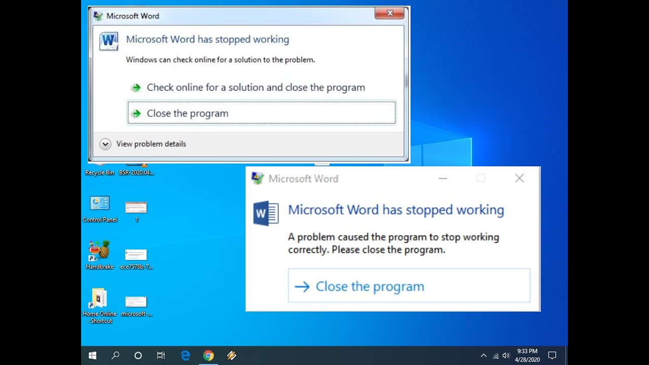How to Fix Microsoft Word Has Stopped Working or Not Opening in Windows PC