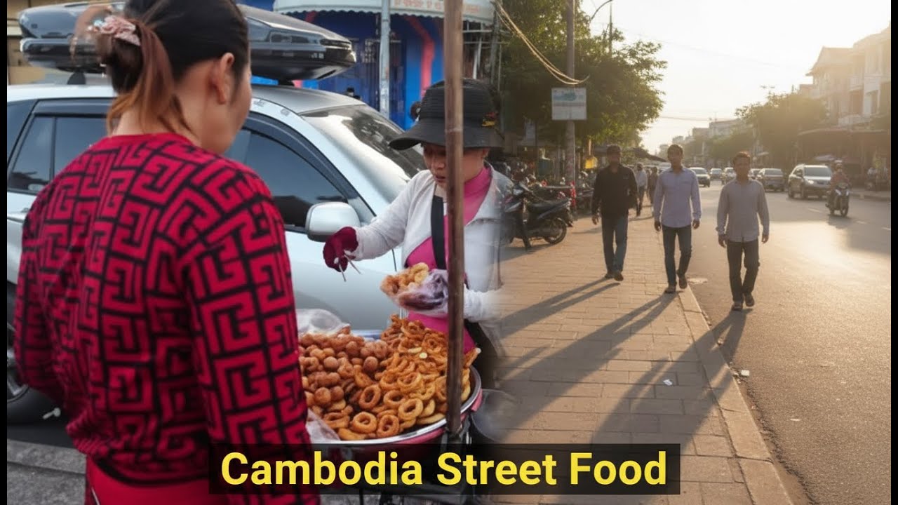 Awesome Cambodia Street Food, Phnom Penh Chatomuk Walk Street The Hidden Scene View Tour #939