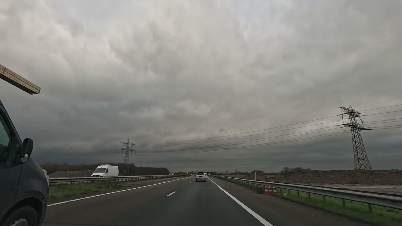 Bergen op Zoom - Roosendaal Gopro Hero 12 Dashcam driving part 1
