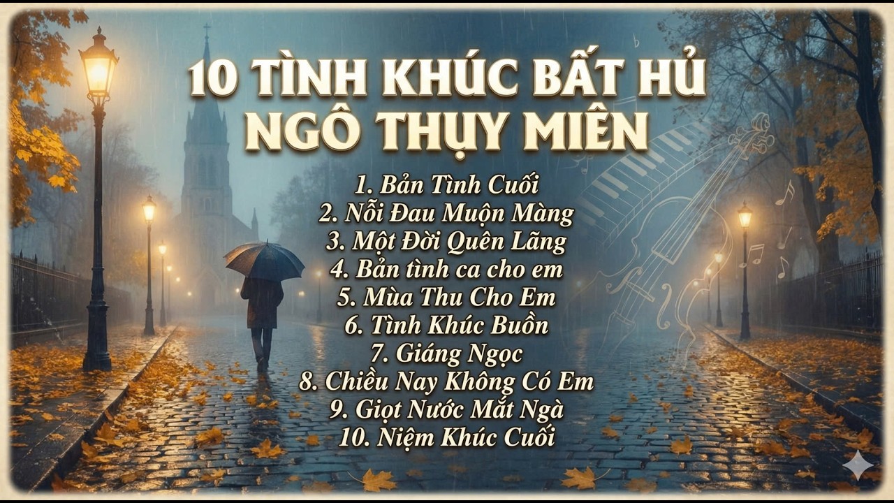 Ngô Thụy Miên | 10 Bản Tình Ca Bất Hủ Cho Những Tâm Hồn Hoài Niệm