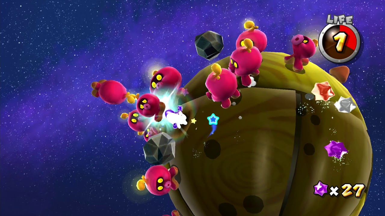 The Underground Ghost Ship ~Deep Dark Galaxy~ Super Mario Galaxy 🍄Super Mario 3D All-Stars #ais