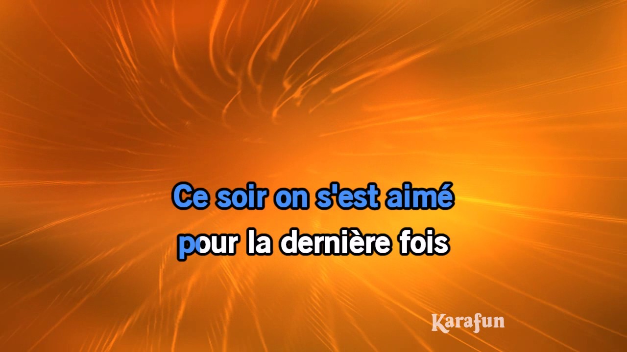 Karaoké Pauvre petite fille riche - Claude François *