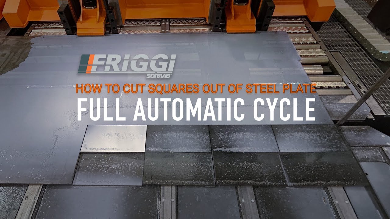 SVC HSS |  How to cut squares out of a steel plate