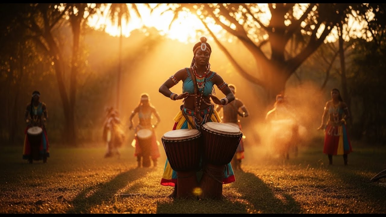AFROBEAT SPACE LIVE 🌅 Sunset Tribe Session | Afrobeat &times; Amapiano Groove 2025