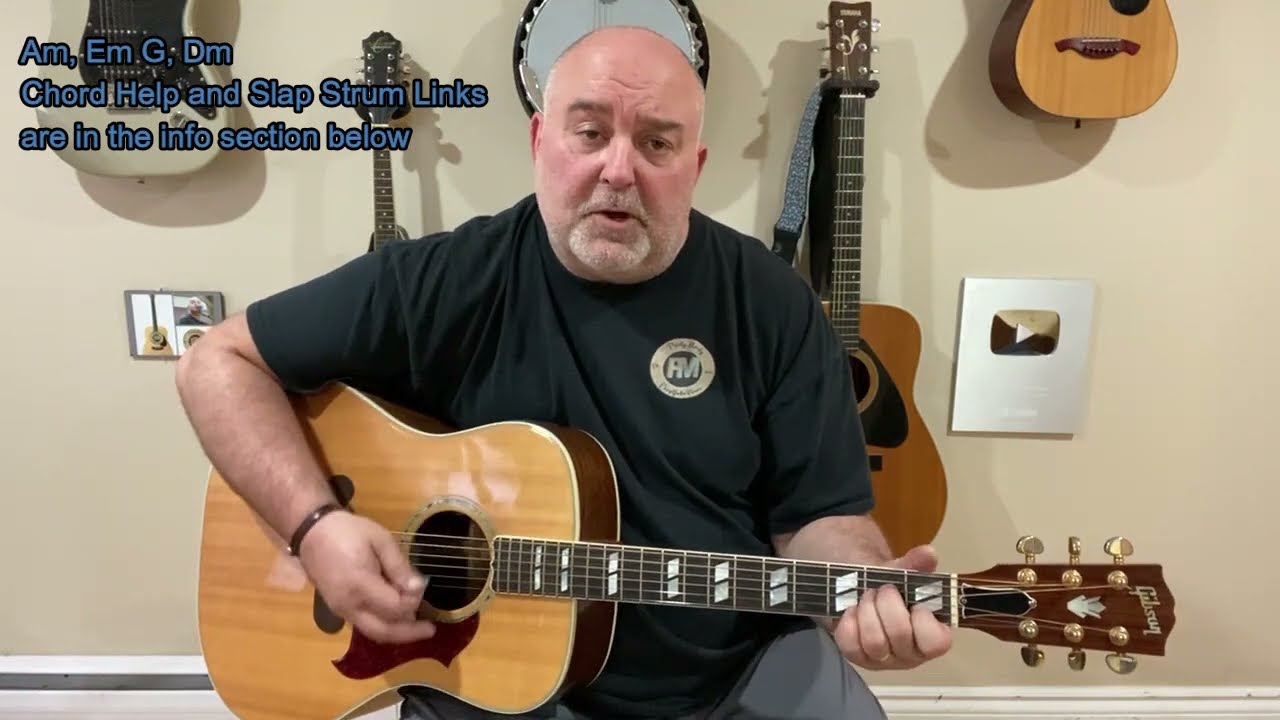 Ain't No Sunshine - Bill Withers (cover /lesson) - Easy 4 Chord Tune