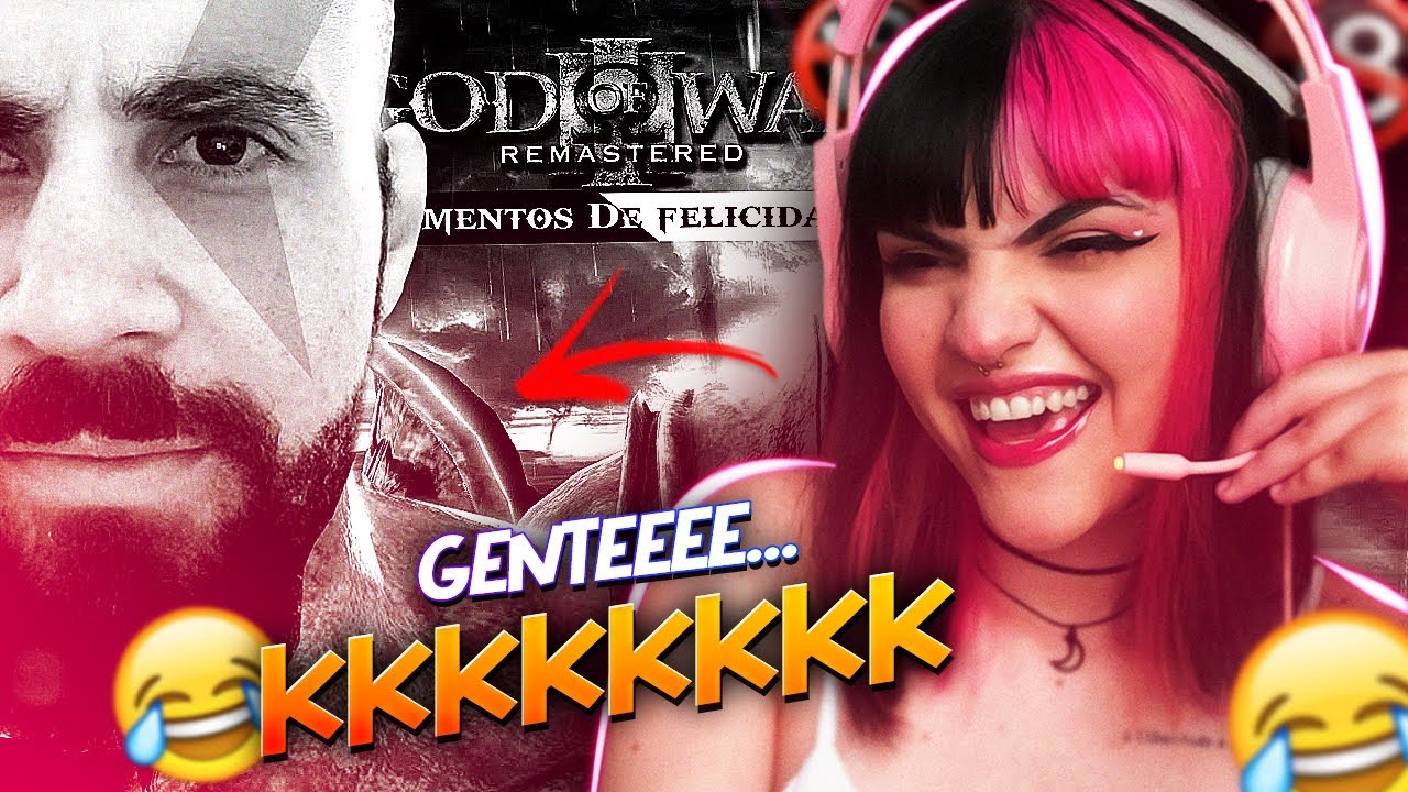 ME ACABEI DE RIR!!😂SMZINHO MOMENTOS DE FELICIDADE - GOD OF WAR 3