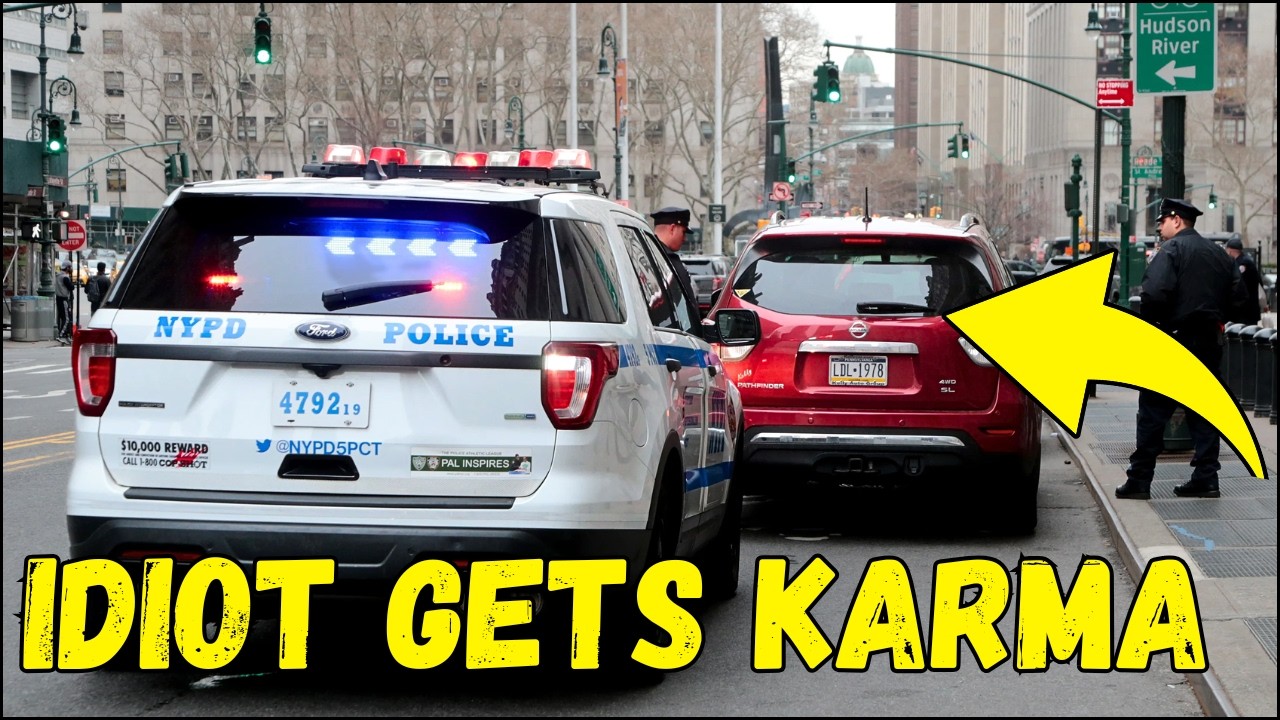 BEST INSTANT KARMA MOMENTS OF DRIVERS AND Road Ragers Getting What They Deserve