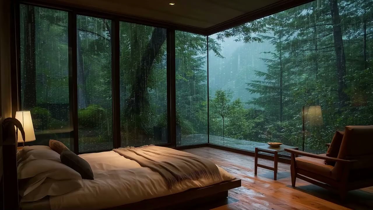 Sleep Within Minutes 🌙 Relaxing Rain & Peaceful Piano Music