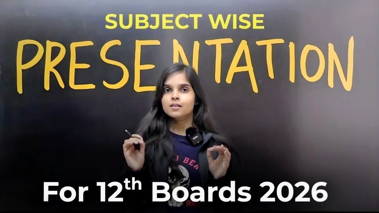 Paper Presentation Skills you Need for 95%+ | 12th Boards | JEE 2026 | NEET 2026