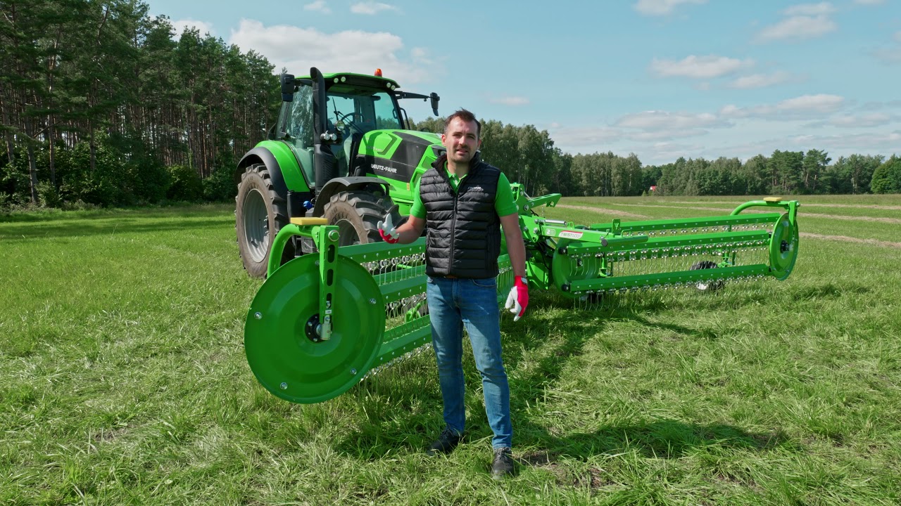 How to set up basket rake SaMASZ TWIST 600P?