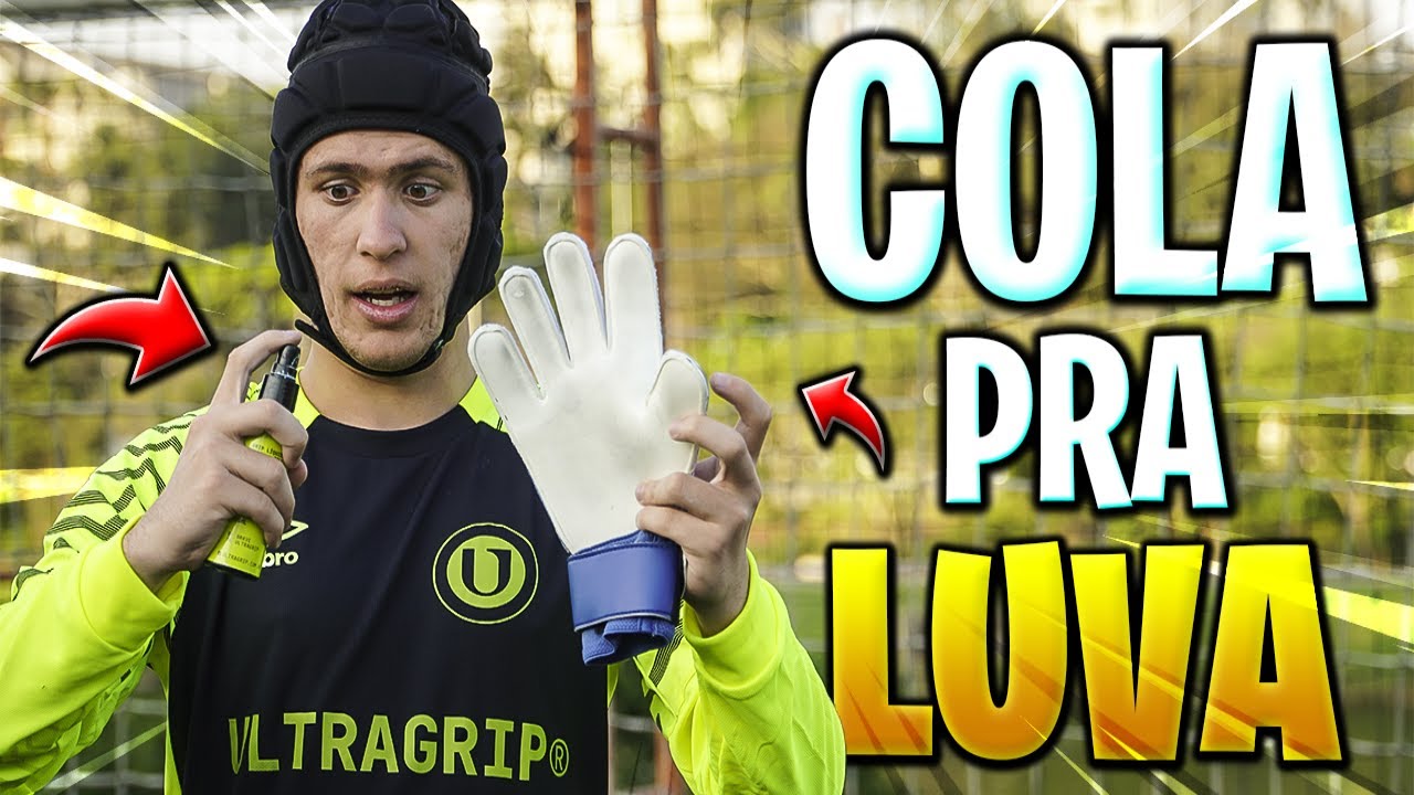 Como Melhorar o GRIP da sua LUVA de Goleiro com um produto BOM e BARATO