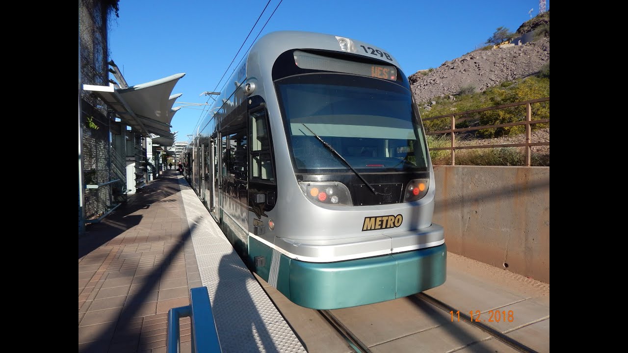 Rail Observations of Phoenix, Arizona (November 2018)