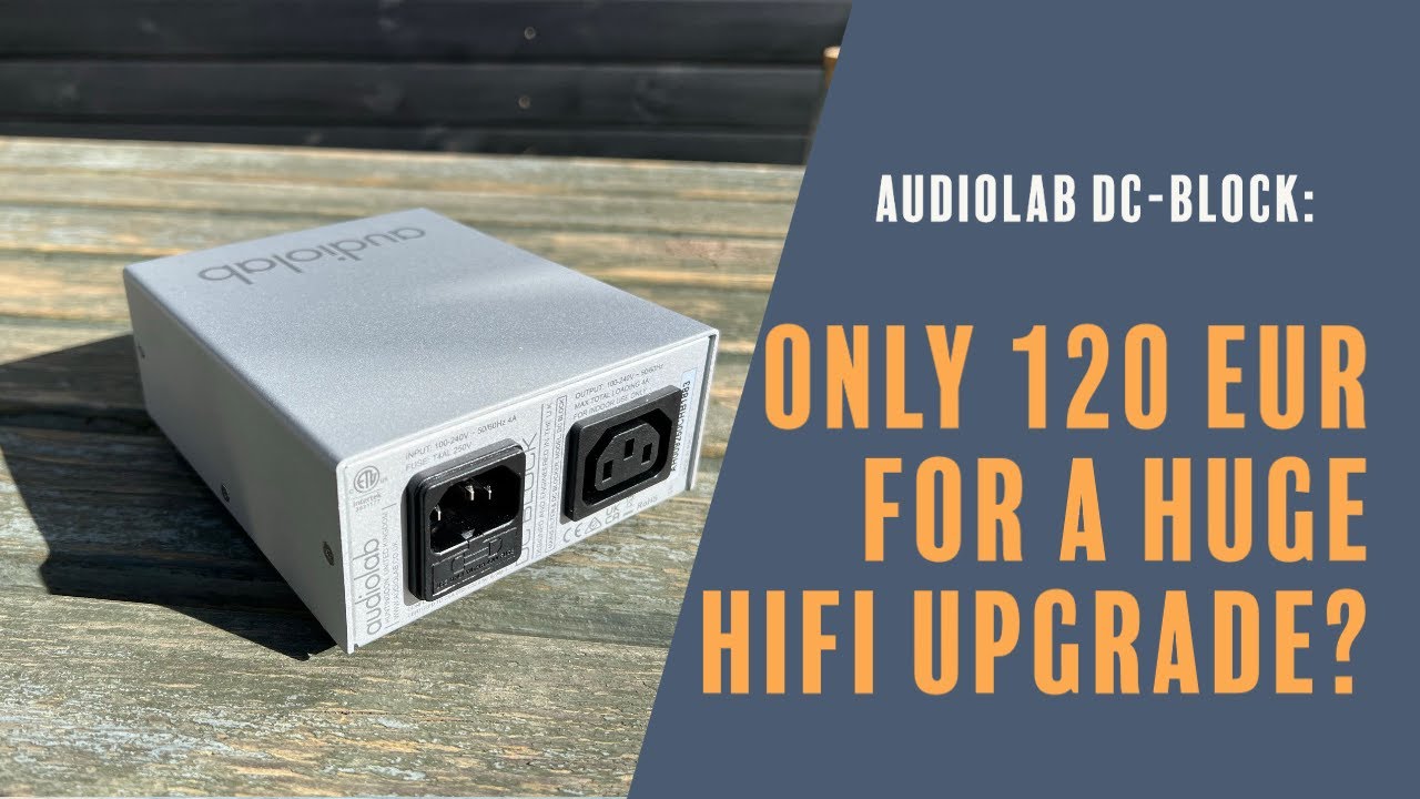 Only 120 EUR for a huge HiFi upgrade? | Audiolab DC-block | Freaky Show