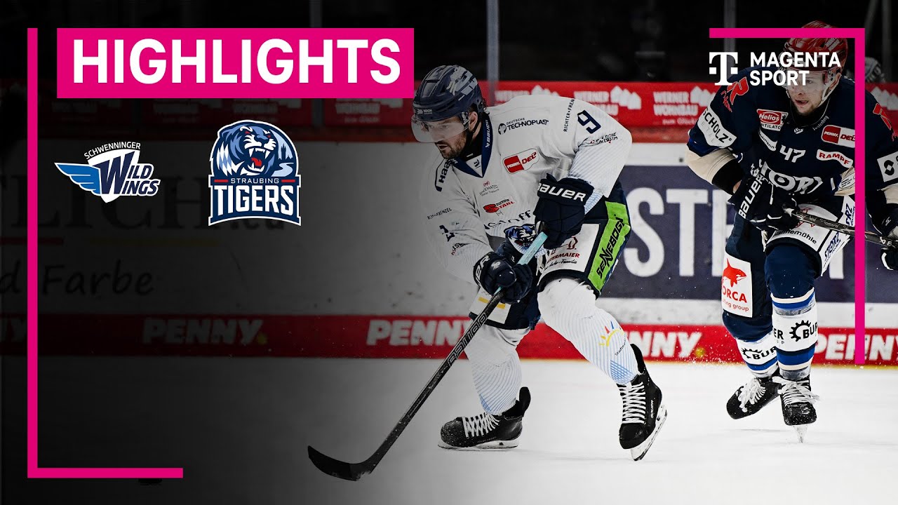 Schwenninger Wild Wings - Straubing Tigers | PENNY DEL | MAGENTA SPORT