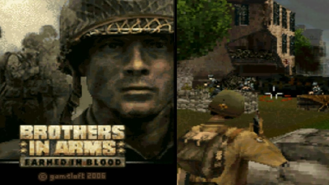 Brothers in Arms: Earned in Blood - Symbian Игра (Gameloft 2006 год)