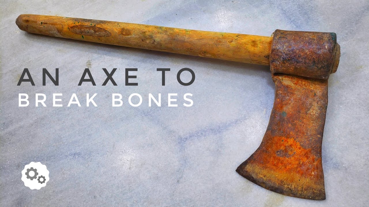 A butcher’s Axe for breaking bones | 15 MIN RESTORATION