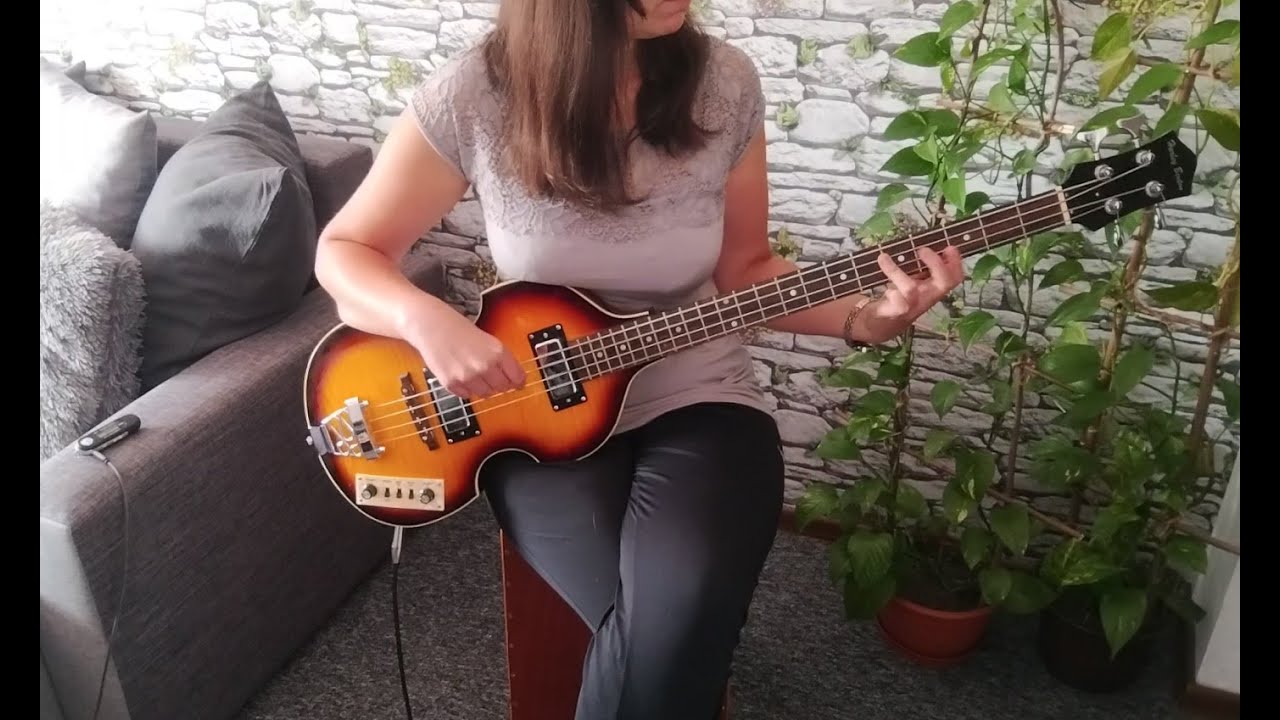 Am I Blue (Eddie Cochran) 1957 bass overdub/cover: use headphones!