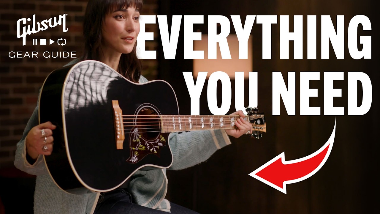 Introducing the Gibson Hummingbird Standard EC Ebony, Exclusive ft. Cristina Vane