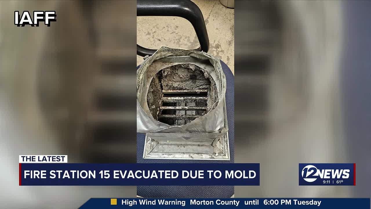 Wichita Fire Station 15 evacuated due to mold