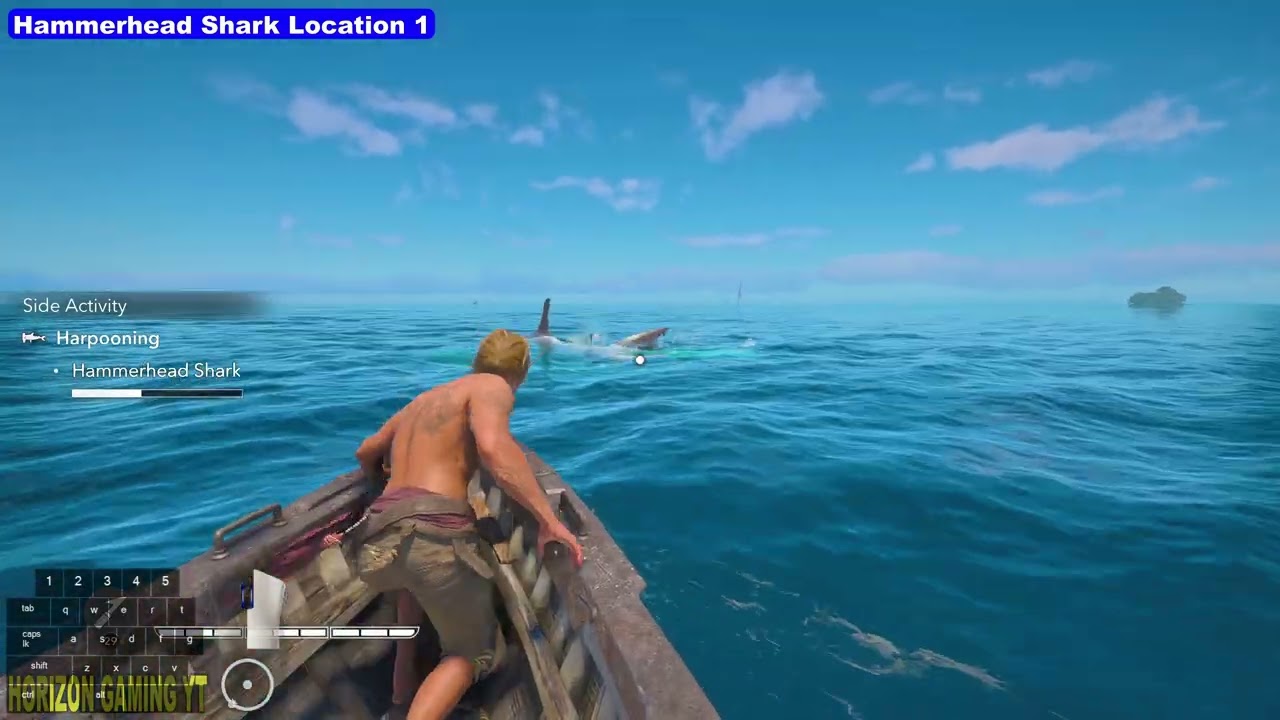 ACBF How to Find All Hammerhead Shark Bone Farm Location - Assassin's Creed Black Flag Resynced