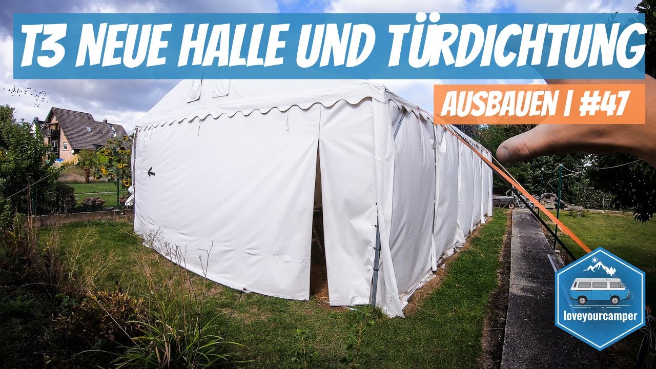 VW T3 Neue "Halle" und Türendichtungen ausbauen | VW T3 Restaurierung I #47