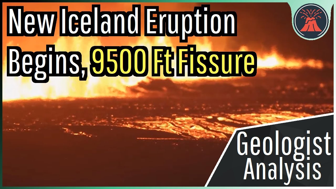 Iceland Volcano Eruption Update; New Eruption Begins, Ash Emissions