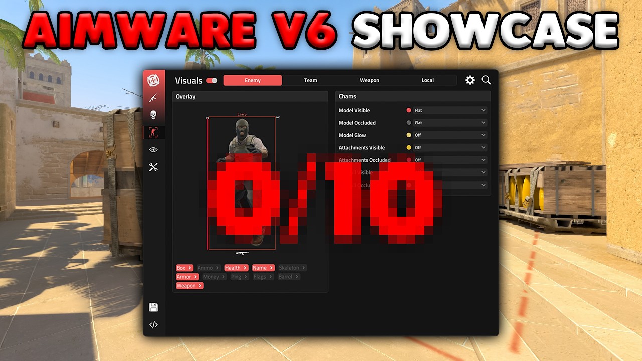 Я купил AIMWARE V6, так что вам не придется этого делать