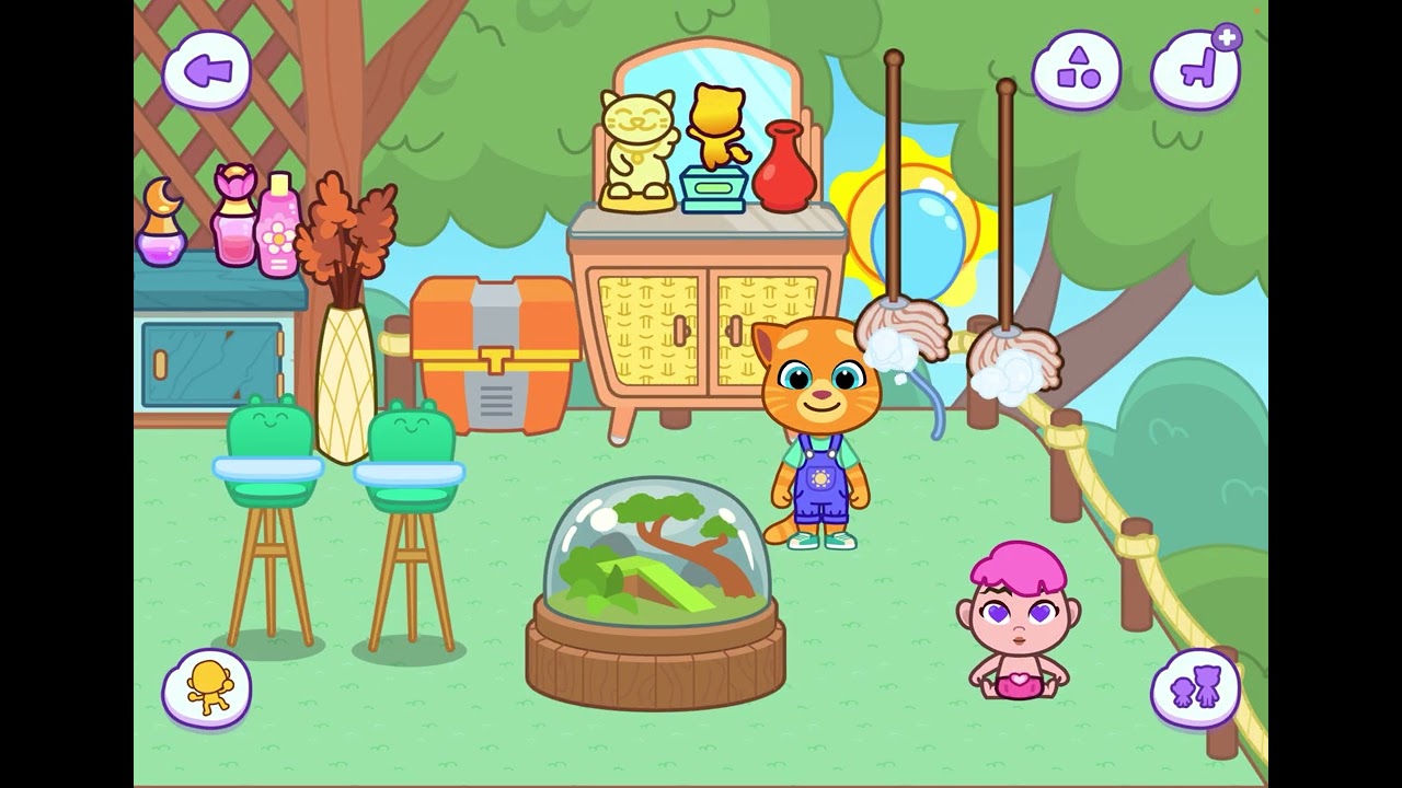 My Tom World 2 Gameplay - Angela Takes The Baby Home