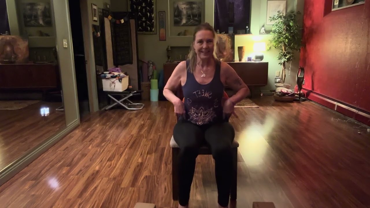 Christina’s Chair Yoga Class