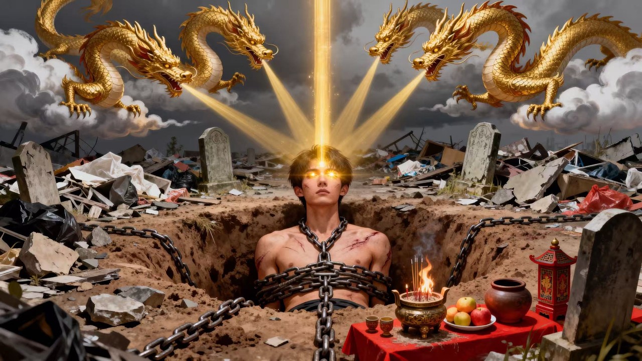 A beggar dying in a junkyard is summoned by a mysterious force and awakens—he is the Heavenly Lord!