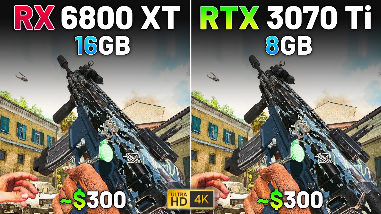 RX 6800 XT против RTX 3070 Ti i в 2026 году | Тест в 15 играх | 4K