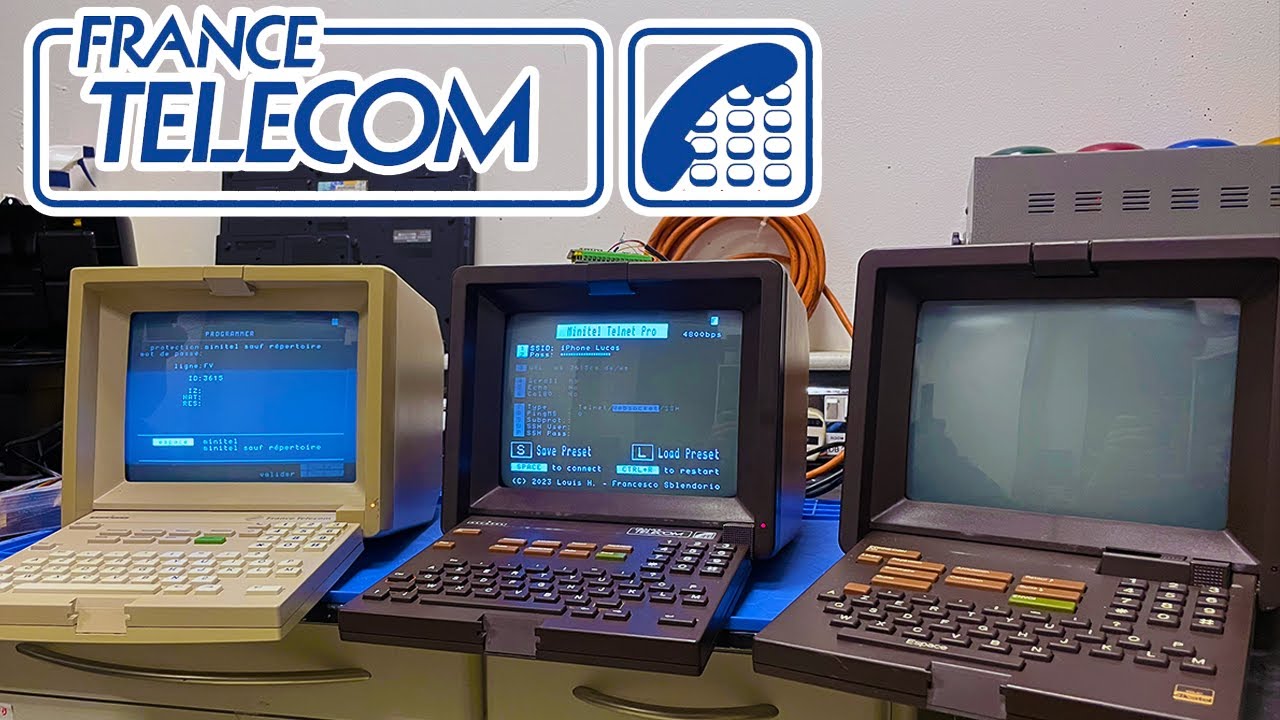 The Retro French Internet - Wiring In The Minitel with LuluLombard