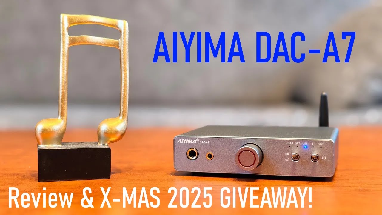 AIYIMA DAC-A7: Миниатюрный настольный ЦАП, обладающий впечатляющими характеристиками (и к тому же...