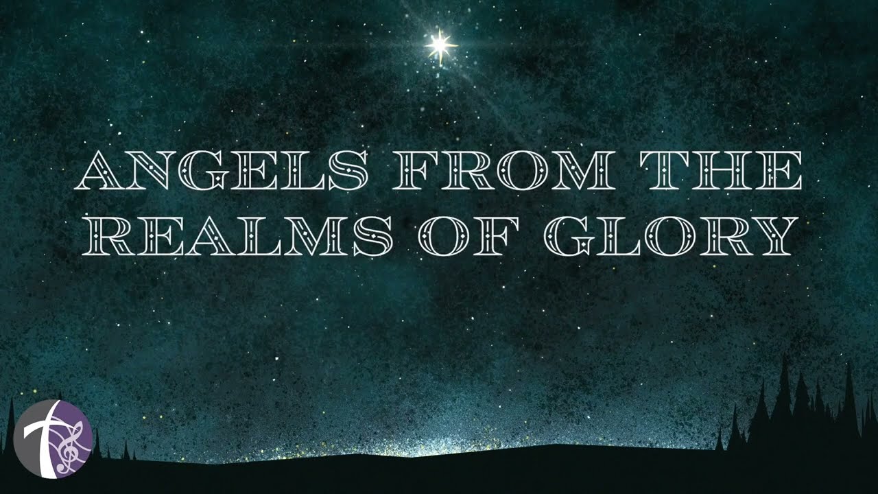 Angels From the Realms of Glory lyric video