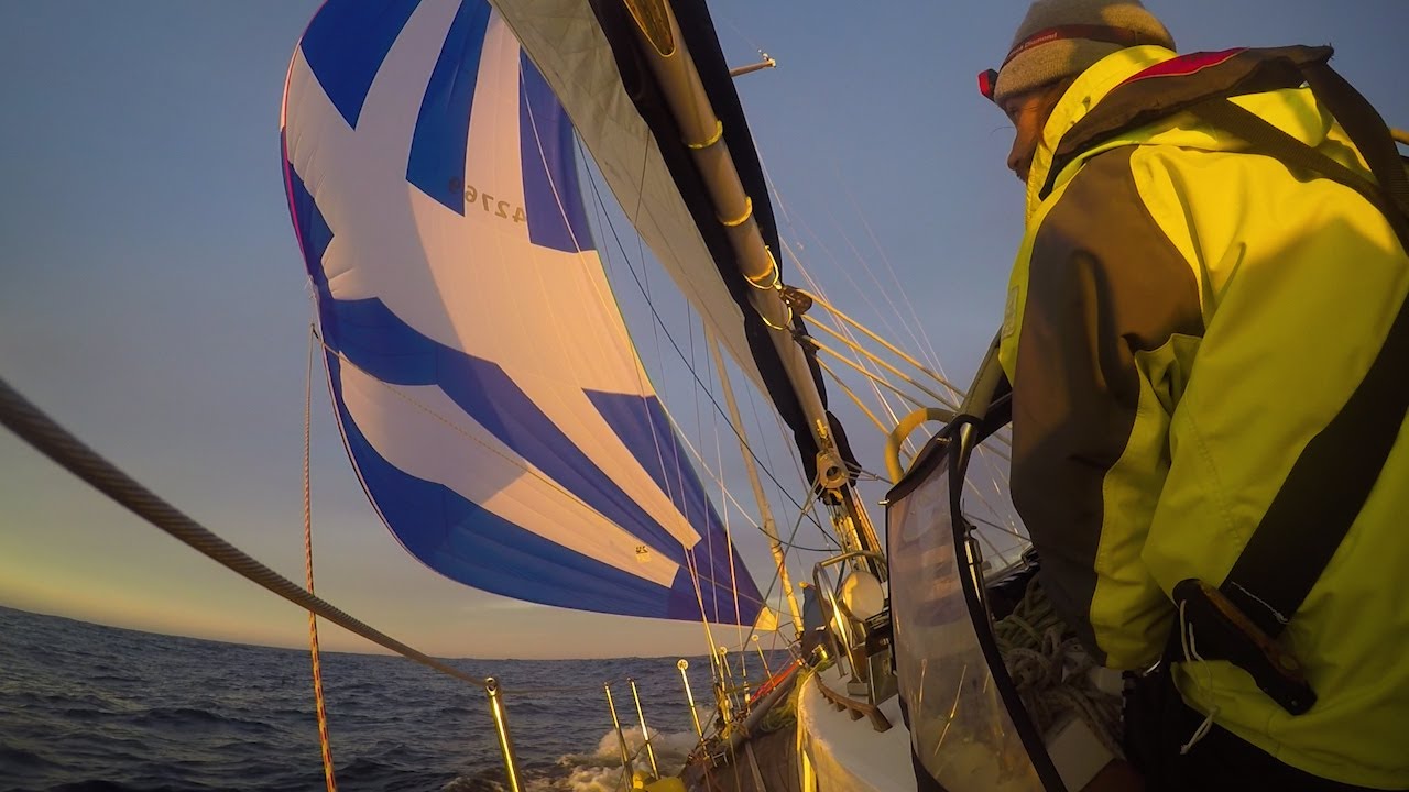 Travers&eacute;e de l'Atlantique Nord &agrave; la voile