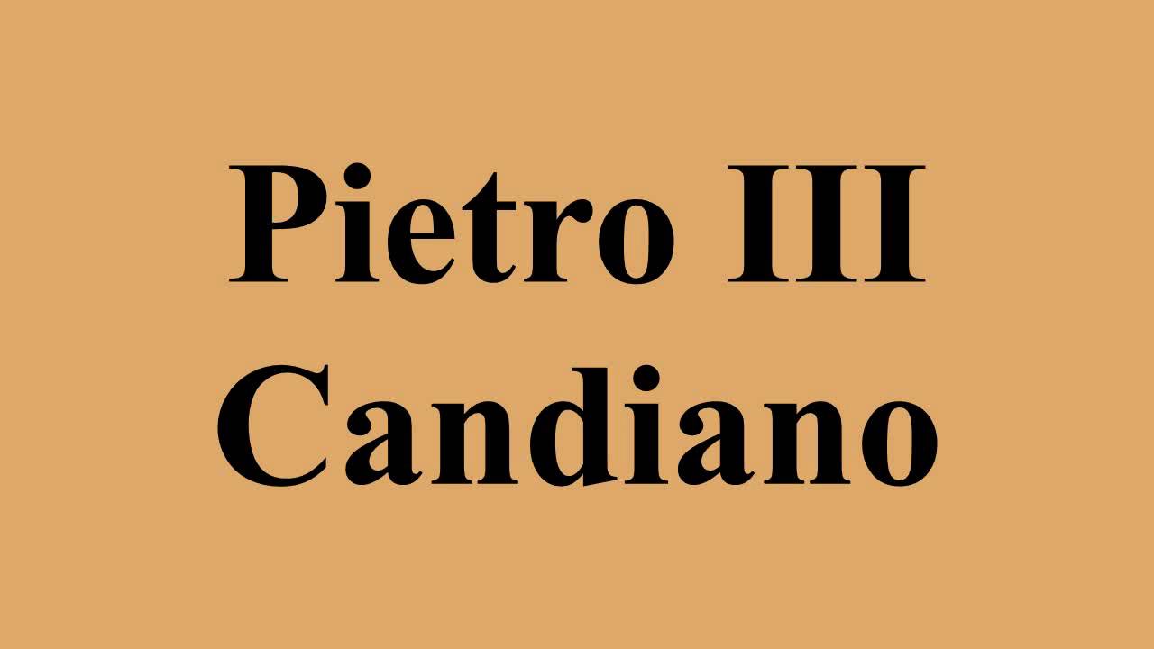 Pietro III Candiano
