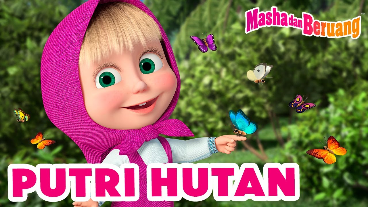 Masha dan Beruang 🌴🧝‍♀️ Putri Hutan 🦚🦜 Koleksi kartun episode terbaik 🎬