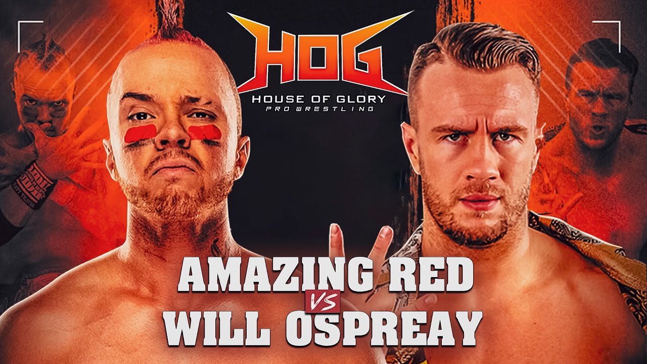 Will Ospreay vs Amazing Red (Full Match) - HOG Born Again - 12/11/21